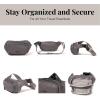 imageBaggallini Womens On The Go Belt Bag Waist PackSmoke Twill