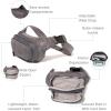 imageBaggallini Womens On The Go Belt Bag Waist PackSmoke Twill