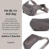 imageBaggallini Womens On The Go Belt Bag Waist PackSmoke Twill