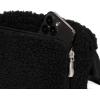 imageModern Belt Bag SlingBlack Faux Sherpa
