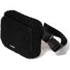 imageModern Belt Bag SlingBlack Faux Sherpa