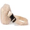 imageModern Belt Bag SlingWinter White Faux Sherpa