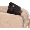 imageModern Belt Bag SlingWinter White Faux Sherpa