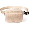 imageModern Belt Bag SlingWinter White Faux Sherpa