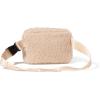 imageModern Belt Bag SlingWinter White Faux Sherpa