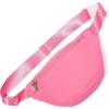 imageBaggallini Style Swift Belt Bag Sling Bag  Lightweight 12quotx7quot Crossbody Bag Fanny Pack Belt wRFID and Adjustable StrapBLite Bloom Pink