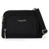 imageBaggallini Triple Zip with RFID Front Wallet  8x6 Crossbody Bag for Women Convertible Fanny Pack Belt Bag WaterResistantBlack