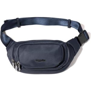 imageBaggallini Womens On The Go Belt Bag Waist PackFrench Navy Twill