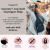 imageBaggallini AntiTheft Daytripper Sling 7x12 Crossbody Travel Safe Bag WSecurtex Locking Zippers SlashResistant ampamp RFIDCharcoal