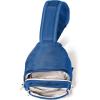 imageBaggallini AntiTheft Daytripper Sling 7x12 Crossbody Travel Safe Bag WSecurtex Locking Zippers SlashResistant ampamp RFIDLapis