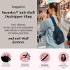 imageBaggallini AntiTheft Daytripper Sling 7x12 Crossbody Travel Safe Bag WSecurtex Locking Zippers SlashResistant ampamp RFIDLapis