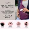 imageBaggallini AntiTheft Daytripper Sling 7x12 Crossbody Travel Safe Bag WSecurtex Locking Zippers SlashResistant ampamp RFIDPortobello