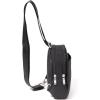 imageBaggallini Double Zip Mini SlingBlack