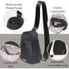 imageBaggallini Double Zip Mini SlingBlack