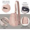 imageBaggallini Double Zip Mini SlingBlush Shimmer