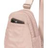 imageBaggallini Double Zip Mini SlingBlush Shimmer