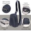 imageBaggallini Double Zip Mini SlingFrench Navy