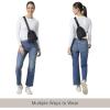 imageBaggallini Double Zip Mini SlingMidnight Blossom