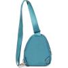 imageBaggallini Double Zip Mini SlingSeaside Blue