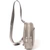 imageBaggallini Double Zip Mini SlingSterling Shimmer