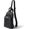 imageBaggallini Essential Small 12x7 Inch Sling Crossbody Bag with Convertible Adjustable Shoulder StrapMidnight Garden
