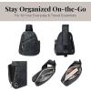 imageBaggallini Medium Sling Backpack  Lightweight Sling Bag with Convertible Adjustable Shoulder StrapMidnight Blossom