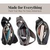 imageBaggallini Medium Sling Backpack  Lightweight Sling Bag with Convertible Adjustable Shoulder StrapSterling Shimmer