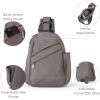 imageBaggallini Medium Sling Backpack  Lightweight Sling Bag with Convertible Adjustable Shoulder StrapSterling Shimmer