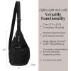 imageBaggallini Mini Sling  12x7 Sling Crossbody Bag Backpack with Adjustable Shoulder StrapBlackSand