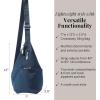 imageBaggallini Mini Sling  12x7 Sling Crossbody Bag Backpack with Adjustable Shoulder StrapPacific