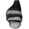 imageBaggallini Securtex AntiTheft Triple Zip Sling  Travel Backpack Sling Bag Crossbody  RFID Wallet Locking ZipperBlack