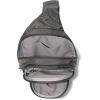imageBaggallini Securtex AntiTheft Triple Zip Sling  Travel Backpack Sling Bag Crossbody  RFID Wallet Locking ZipperCharcoal