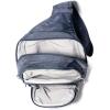 imageBaggallini Securtex AntiTheft Triple Zip Sling  Travel Backpack Sling Bag Crossbody  RFID Wallet Locking ZipperFrench Navy