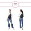 imageBaggallini Securtex AntiTheft Triple Zip Sling  Travel Backpack Sling Bag Crossbody  RFID Wallet Locking ZipperMidnight Blossom