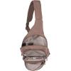 imageBaggallini Securtex AntiTheft Triple Zip Sling  Travel Backpack Sling Bag Crossbody  RFID Wallet Locking ZipperPortobello