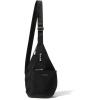 imageBaggallini Mini Sling  12x7 Sling Crossbody Bag Backpack with Adjustable Shoulder StrapBlackSand