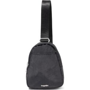 imageBaggallini Double Zip Mini SlingBlack
