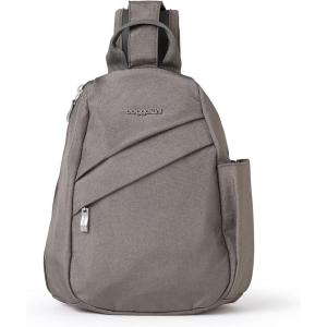 imageBaggallini Medium Sling Backpack  Lightweight Sling Bag with Convertible Adjustable Shoulder StrapSterling Shimmer