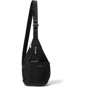 imageBaggallini Mini Sling  12x7 Sling Crossbody Bag Backpack with Adjustable Shoulder StrapBlackSand
