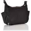 imageBaggallini Anywhere Hobo Crossbody Women 13x95 WaterResistant Travel Purse Handbag Shoulder Bag WRFID WristletBlack