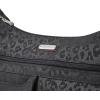imageBaggallini Anywhere Hobo Crossbody Women 13x95 WaterResistant Travel Purse Handbag Shoulder Bag WRFID WristletBlack Cheetah