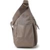 imageBaggallini Anywhere Hobo Crossbody Women 13x95 WaterResistant Travel Purse Handbag Shoulder Bag WRFID WristletPortobello Shimmer