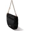 imageBaggallini Modern Everywhere Half Moon CrossbodyBlack Velvet With Gold Hardware