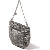 imageBaggallini Modern Everywhere Half Moon CrossbodyGrey Emboss Velvet