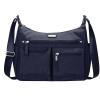 imageBaggallini Anywhere Hobo Crossbody Women 13x95 WaterResistant Travel Purse Handbag Shoulder Bag WRFID WristletNavy