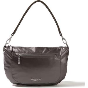 imageBaggallini Modern Everywhere Half Moon CrossbodyGunmetal Metallic