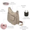 imageBaggallini Everywhere Bagg Crossbody Women 11x9 Lightweight Nylon Hobo WaterResistant Travel Bag WRFID ProtectionBeach