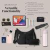 imageBaggallini Everywhere Bagg Crossbody Women 11x9 Lightweight Nylon Hobo WaterResistant Travel Bag WRFID ProtectionBlack