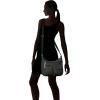imageBaggallini Everywhere Bagg Crossbody Women 11x9 Lightweight Nylon Hobo WaterResistant Travel Bag WRFID ProtectionBlack Cheetah Eemboss