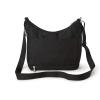 imageBaggallini Everywhere Bagg Crossbody Women 11x9 Lightweight Nylon Hobo WaterResistant Travel Bag WRFID ProtectionBlack Zebra